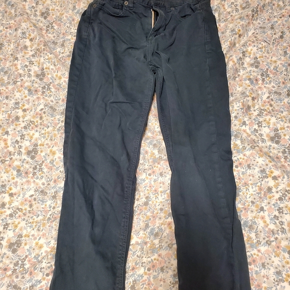 Army/Deep green American Eagle mom jeans - Picture 2 of 3